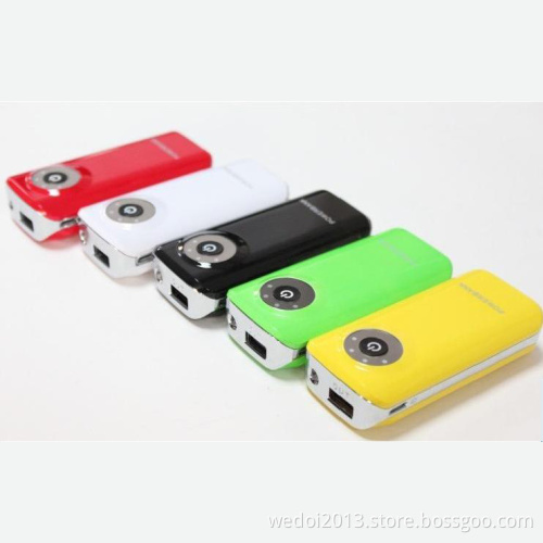 4000mAh Colorful Power Bank with CE RoHS FCC (WY-PB01)